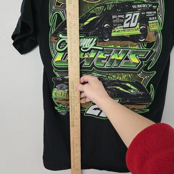 Jimmy Owens The Nightmare Racing Medium Shirt Dirt Racing Y2k - Picture 9 of 9